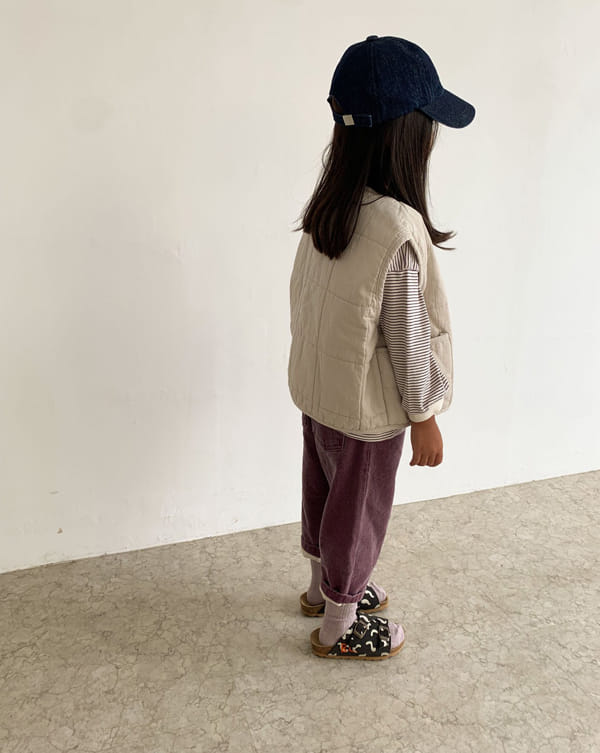 LITTLE COLLI - Korean Children Fashion - #Kfashion4kids - Small Stripe Tee - 10