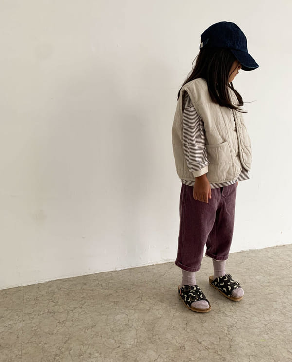 LITTLE COLLI - Korean Children Fashion - #Kfashion4kids - Small Stripe Tee - 9