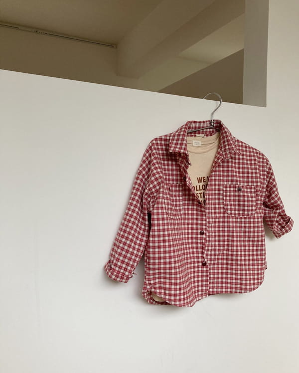 LITTLE COLLI - Korean Children Fashion - #Kfashion4kids - Check Shirt - 5