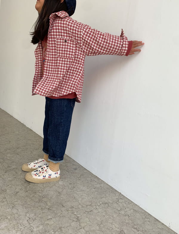 LITTLE COLLI - Korean Children Fashion - #Kfashion4kids - Check Shirt - 8