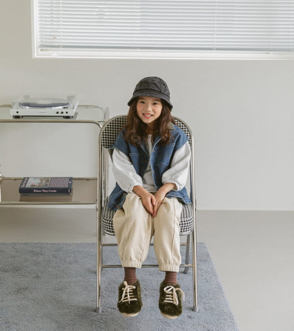 LITTLE COLLI - Korean Children Fashion - #Kfashion4kids - Denim Vest - 5