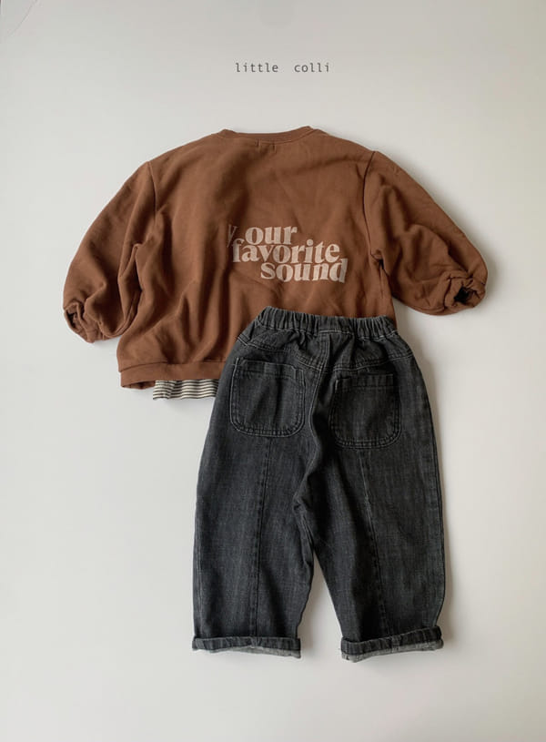 LITTLE COLLI - Korean Children Fashion - #Kfashion4kids - Fall Denim Pants - 10