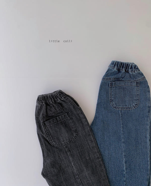 LITTLE COLLI - Korean Children Fashion - #Kfashion4kids - Fall Denim Pants - 11