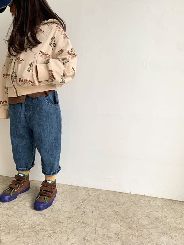 LITTLE COLLI - Korean Children Fashion - #Kfashion4kids - Fall Denim Pants - 3