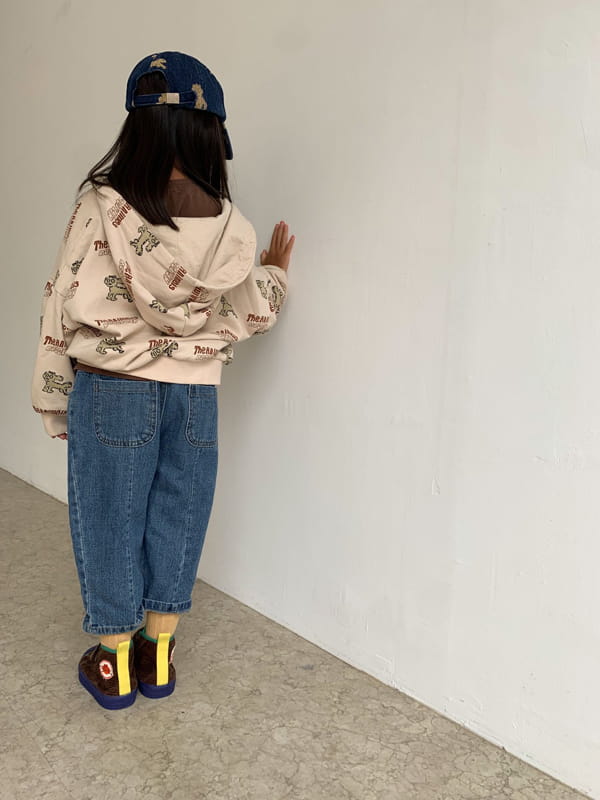 LITTLE COLLI - Korean Children Fashion - #Kfashion4kids - Fall Denim Pants - 5