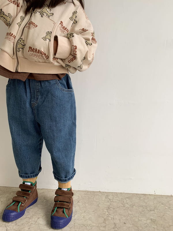 LITTLE COLLI - Korean Children Fashion - #Kfashion4kids - Fall Denim Pants - 6