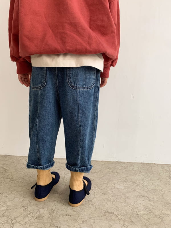 LITTLE COLLI - Korean Children Fashion - #Kfashion4kids - Fall Denim Pants - 7