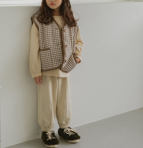 LITTLE COLLI - Korean Children Fashion - #Kfashion4kids - Basic Vest - 10
