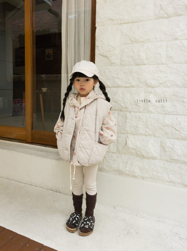 LITTLE COLLI - Korean Children Fashion - #Kfashion4kids - Basic Vest - 3
