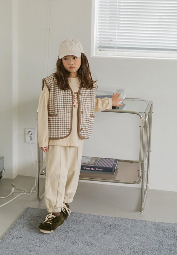 LITTLE COLLI - Korean Children Fashion - #Kfashion4kids - Basic Vest - 6