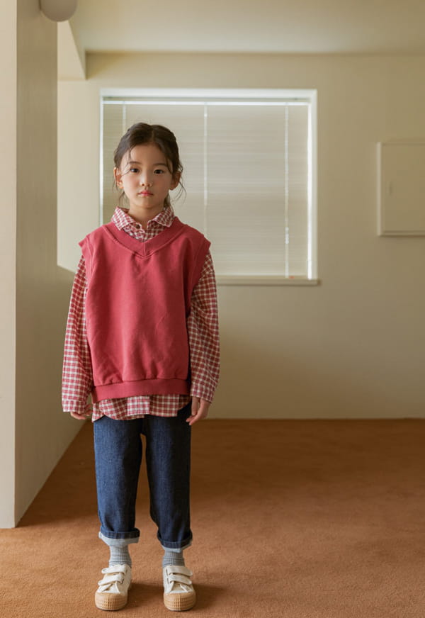 LITTLE COLLI - Korean Children Fashion - #Kfashion4kids - Straight Span Denim Pants - 11