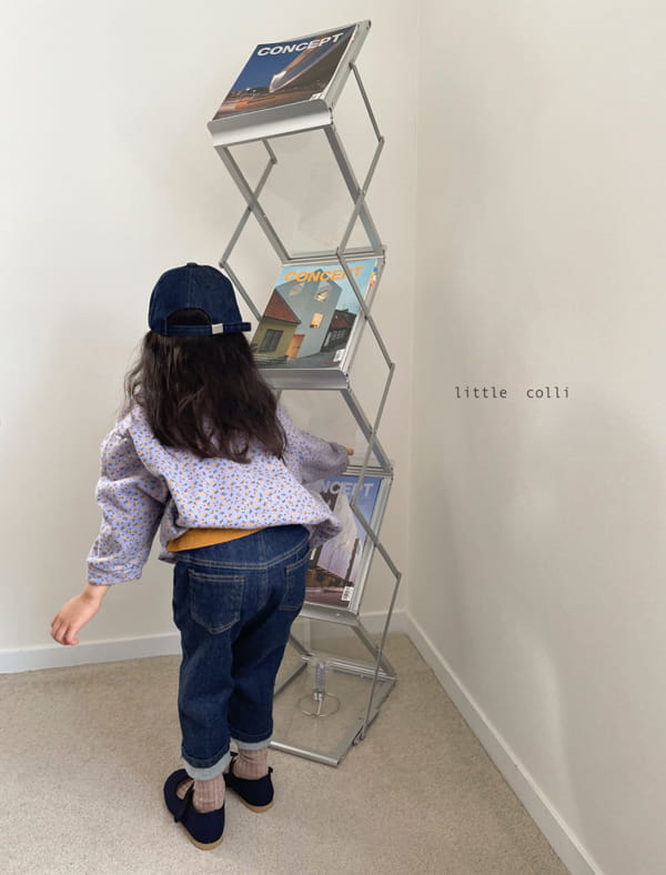 LITTLE COLLI - Korean Children Fashion - #Kfashion4kids - Straight Span Denim Pants - 3