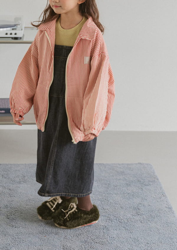 LITTLE COLLI - Korean Children Fashion - #Kfashion4kids - Suspender One-piece - 10