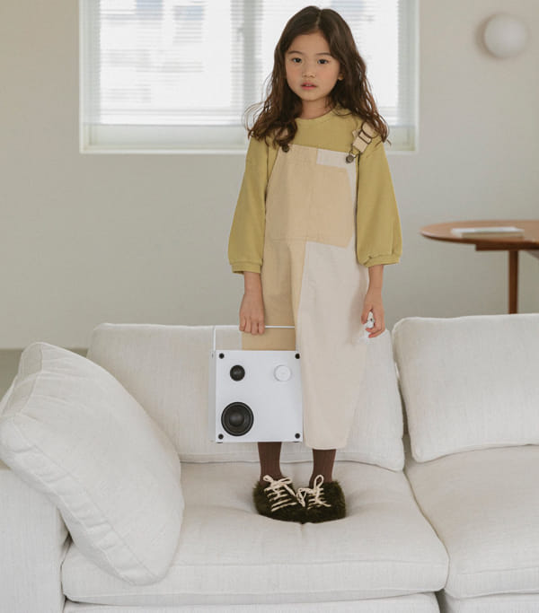 LITTLE COLLI - Korean Children Fashion - #Kfashion4kids - Suspender One-piece - 12