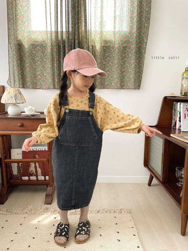 LITTLE COLLI - Korean Children Fashion - #Kfashion4kids - Suspender One-piece - 6
