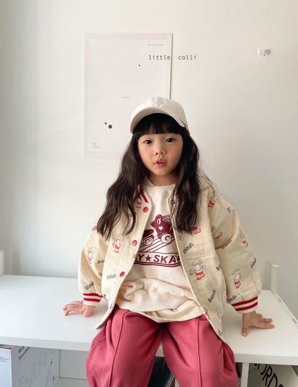 LITTLE COLLI - Korean Children Fashion - #Kfashion4kids - Roller Sweatshirt - 4