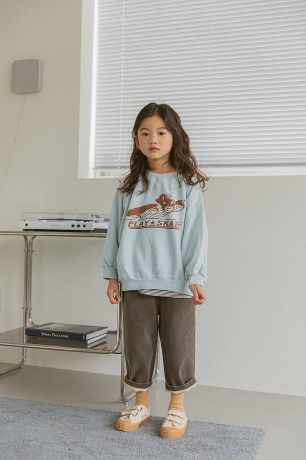 LITTLE COLLI - Korean Children Fashion - #Kfashion4kids - Roller Sweatshirt - 6