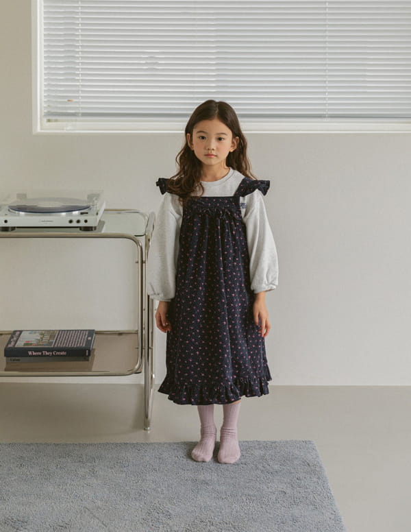 LITTLE COLLI - Korean Children Fashion - #Kfashion4kids - Angel Flower One-piece - 11