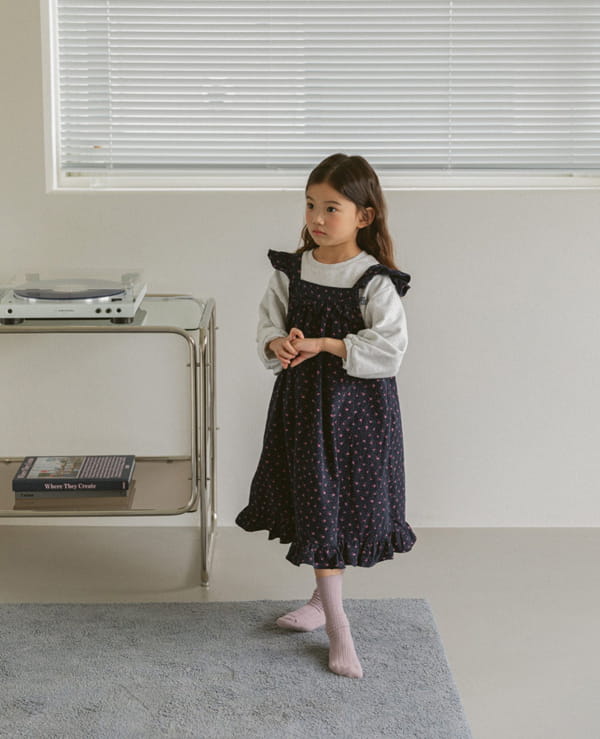 LITTLE COLLI - Korean Children Fashion - #Kfashion4kids - Angel Flower One-piece - 7