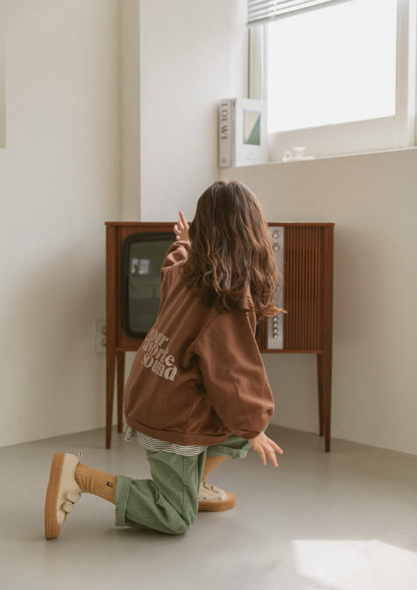 LITTLE COLLI - Korean Children Fashion - #Kfashion4kids - Sound Sweatshirt - 11