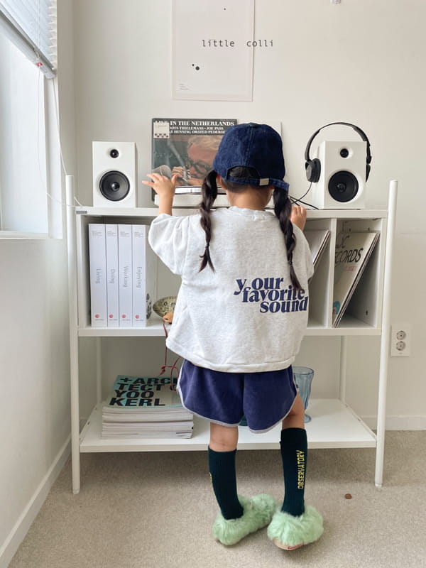 LITTLE COLLI - Korean Children Fashion - #Kfashion4kids - Sound Sweatshirt - 4
