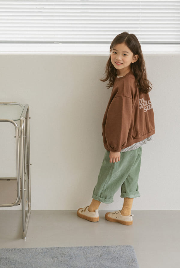 LITTLE COLLI - Korean Children Fashion - #Kfashion4kids - Sound Sweatshirt - 7