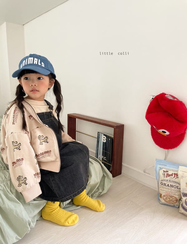 LITTLE COLLI - Korean Children Fashion - #Kfashion4kids - Puppy Hood Zip-up Jacket - 11