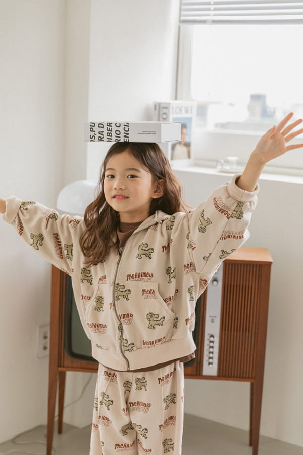 LITTLE COLLI - Korean Children Fashion - #Kfashion4kids - Puppy Hood Zip-up Jacket - 12