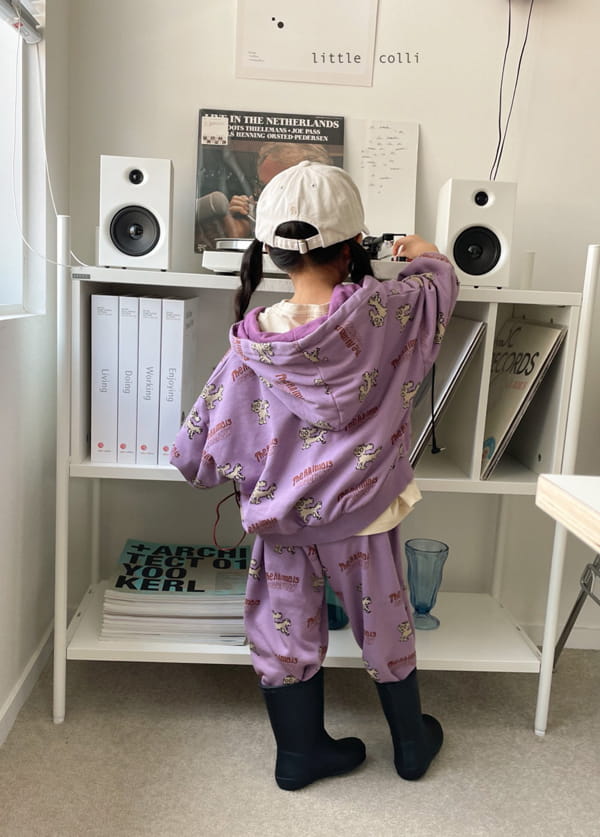 LITTLE COLLI - Korean Children Fashion - #Kfashion4kids - Puppy Hood Zip-up Jacket - 5