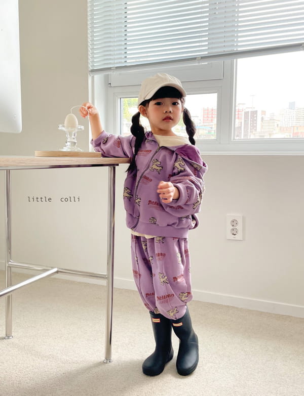 LITTLE COLLI - Korean Children Fashion - #Kfashion4kids - Puppy Hood Zip-up Jacket - 8
