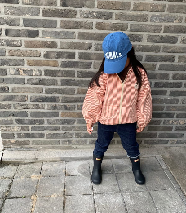 LITTLE COLLI - Korean Children Fashion - #Kfashion4kids - Smile Jacket - 10