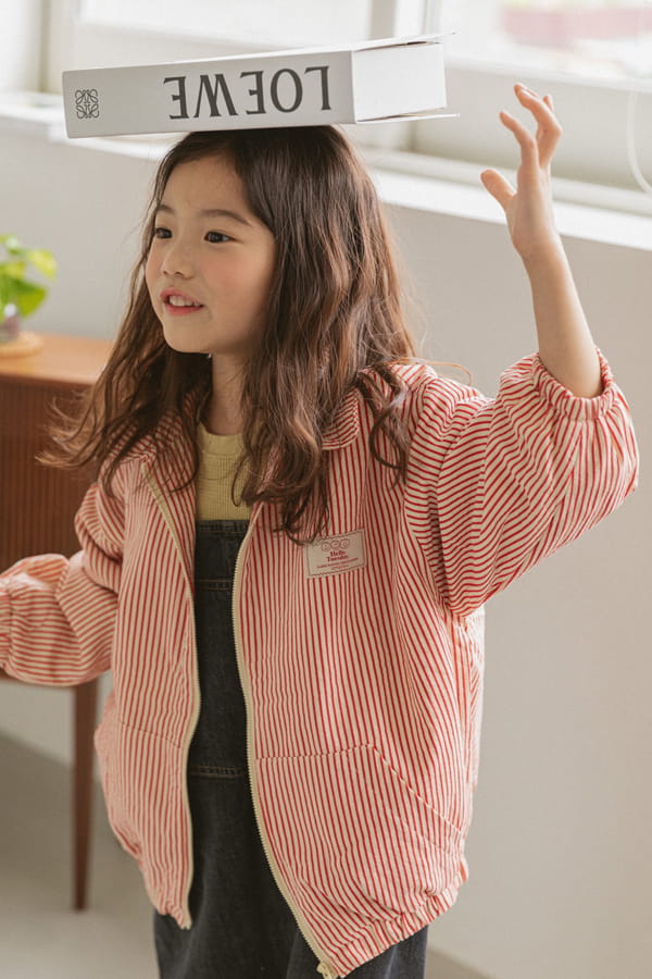LITTLE COLLI - Korean Children Fashion - #Kfashion4kids - Smile Jacket - 12