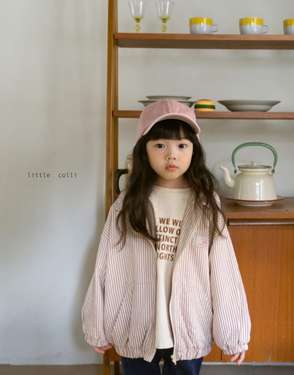 LITTLE COLLI - Korean Children Fashion - #Kfashion4kids - Smile Jacket - 3