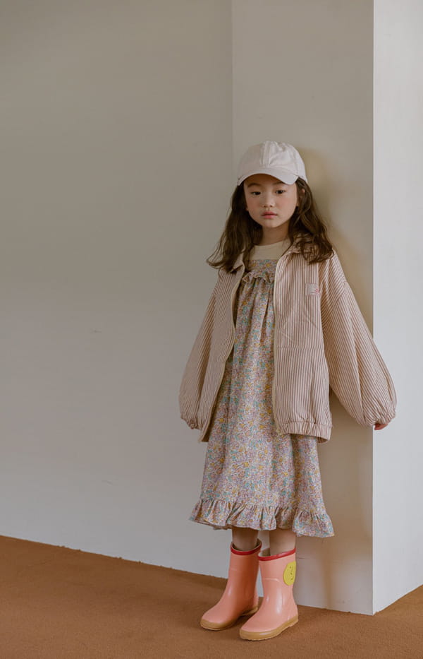 LITTLE COLLI - Korean Children Fashion - #Kfashion4kids - Smile Jacket - 5