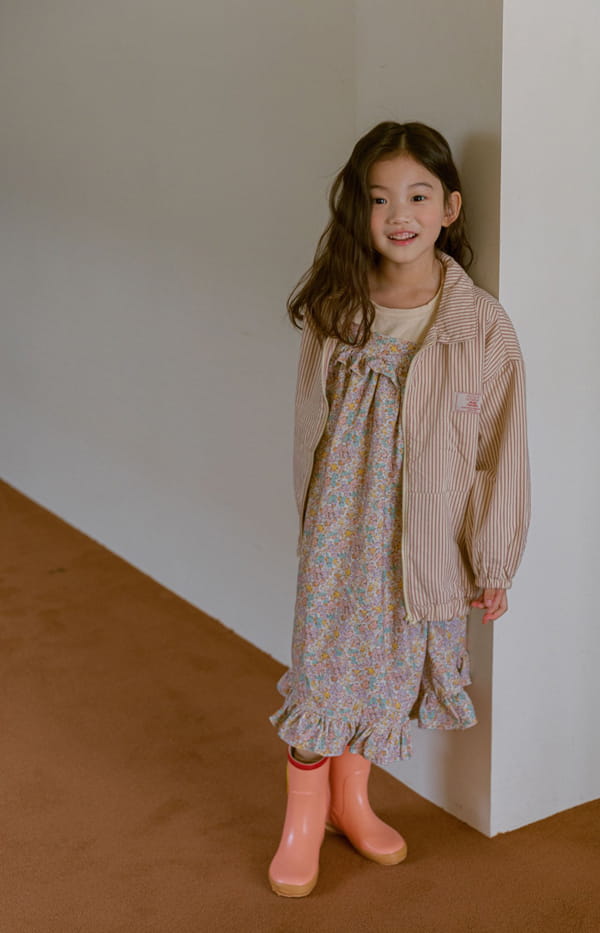 LITTLE COLLI - Korean Children Fashion - #Kfashion4kids - Smile Jacket - 7