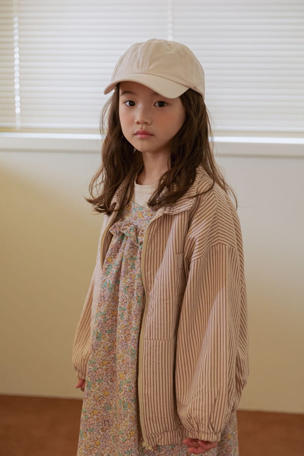 LITTLE COLLI - Korean Children Fashion - #Kfashion4kids - Smile Jacket - 8