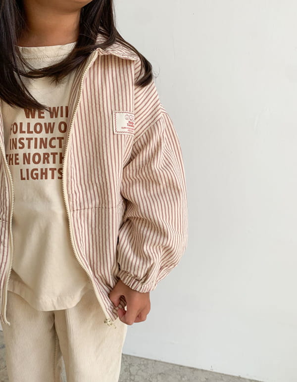 LITTLE COLLI - Korean Children Fashion - #Kfashion4kids - Smile Jacket - 9
