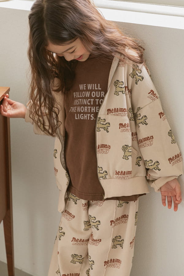 LITTLE COLLI - Korean Children Fashion - #Kfashion4kids - Fall Peach Tee - 10