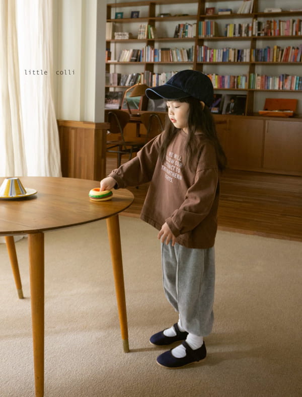 LITTLE COLLI - Korean Children Fashion - #Kfashion4kids - Fall Peach Tee - 11