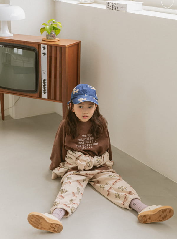 LITTLE COLLI - Korean Children Fashion - #Kfashion4kids - Fall Peach Tee - 7