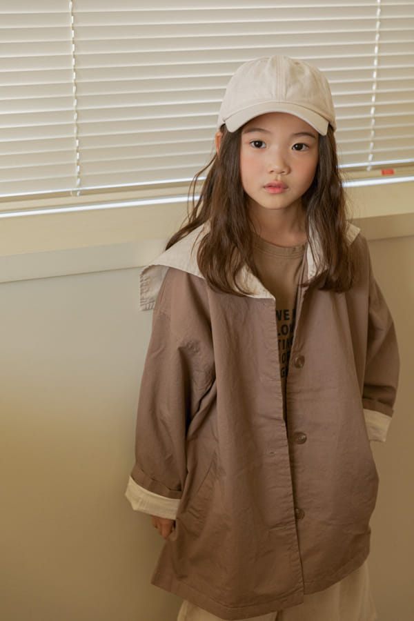 LITTLE COLLI - Korean Children Fashion - #Kfashion4kids - Sailor Trench Coat - 10