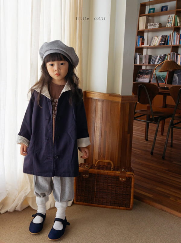 LITTLE COLLI - Korean Children Fashion - #Kfashion4kids - Sailor Trench Coat - 6