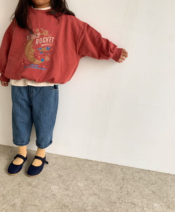 LITTLE COLLI - Korean Children Fashion - #Kfashion4kids - Rocket Sweatshirt - 3