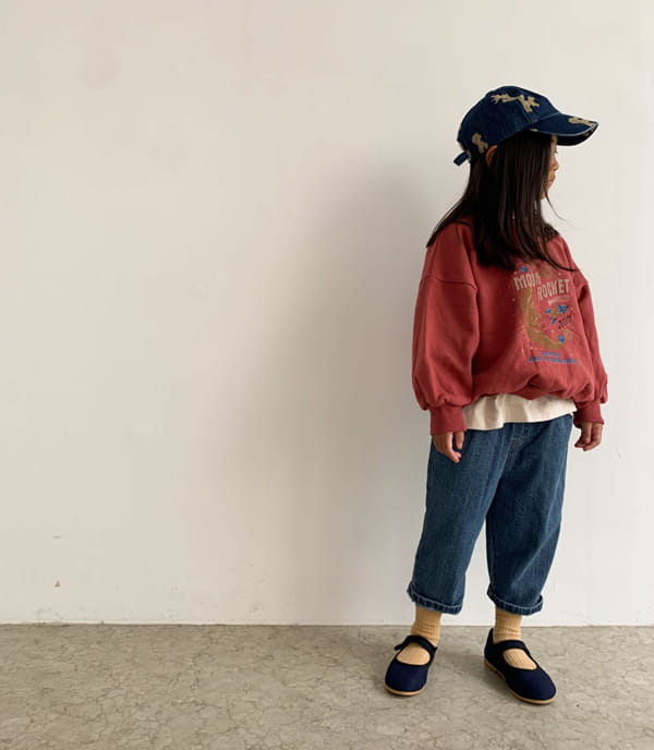 LITTLE COLLI - Korean Children Fashion - #Kfashion4kids - Rocket Sweatshirt - 5