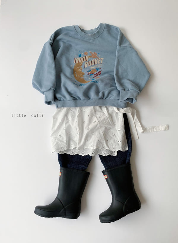 LITTLE COLLI - Korean Children Fashion - #Kfashion4kids - Rocket Sweatshirt - 6