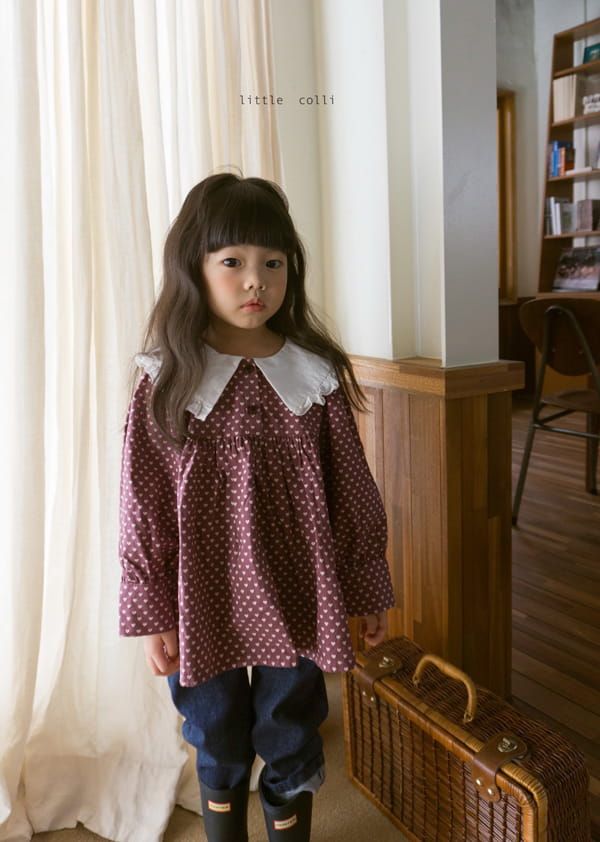 LITTLE COLLI - Korean Children Fashion - #Kfashion4kids - Emotion Blouse - 3