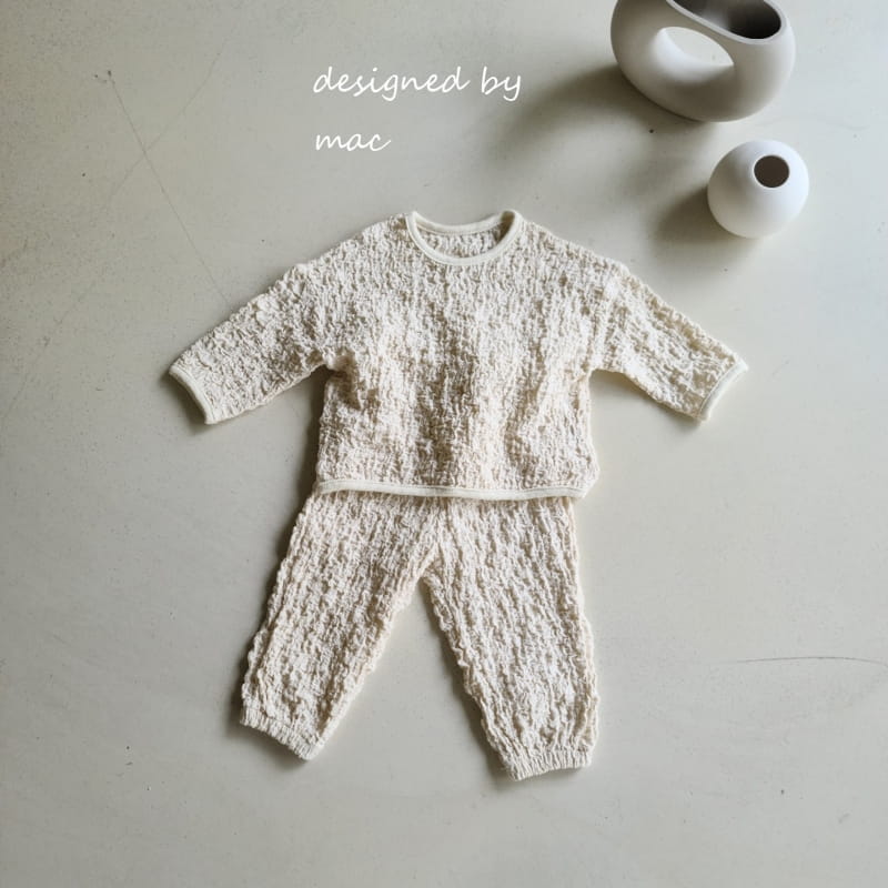 MAC - Korean Children Fashion - #Kfashion4kids - Jjuguri Top Bottom Set