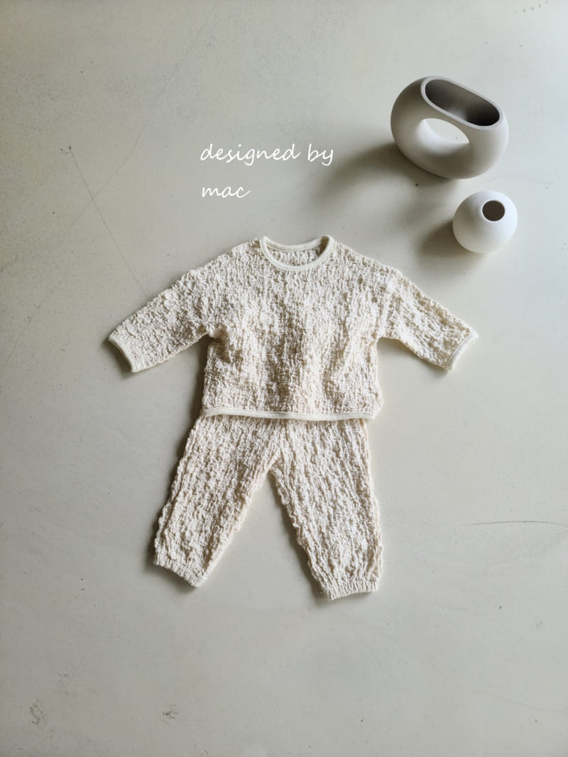 MAC - Korean Children Fashion - #Kfashion4kids - Jjuguri Top Bottom Set - 10