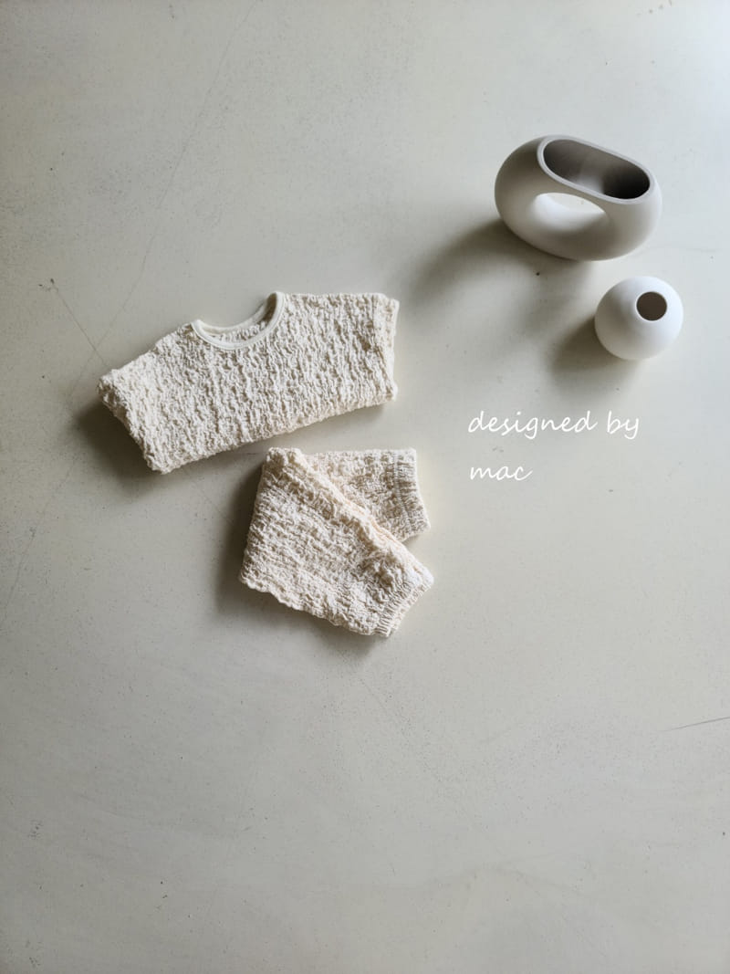 MAC - Korean Children Fashion - #Kfashion4kids - Jjuguri Top Bottom Set - 3