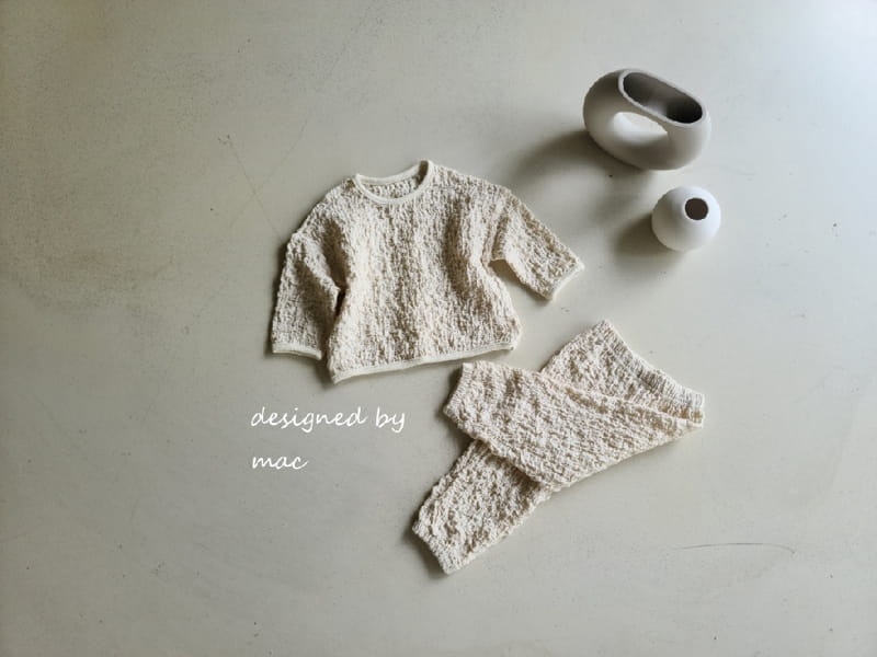 MAC - Korean Children Fashion - #Kfashion4kids - Jjuguri Top Bottom Set - 9